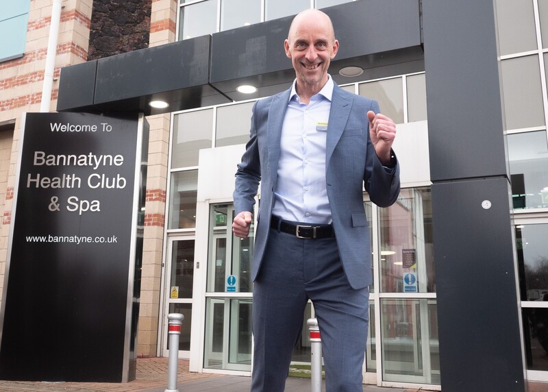 Kevin Easley, the general manager at Bannatyne Health Club & Spa Leeds Cardigan Fields, has been inspired by his own personal journey with Inflammatory Bowel Disease
