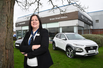 Claire Richardson, general manager at Bristol Street Motors Ford Morpeth