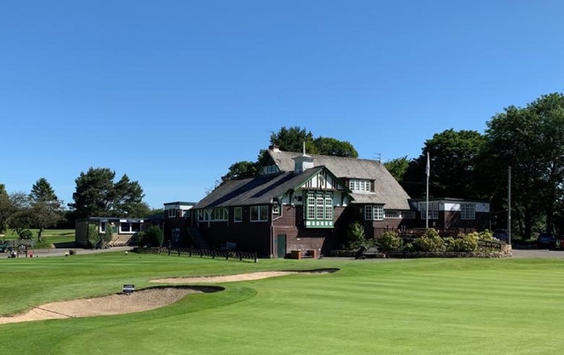The clubhouse at Tyneside Golf Club