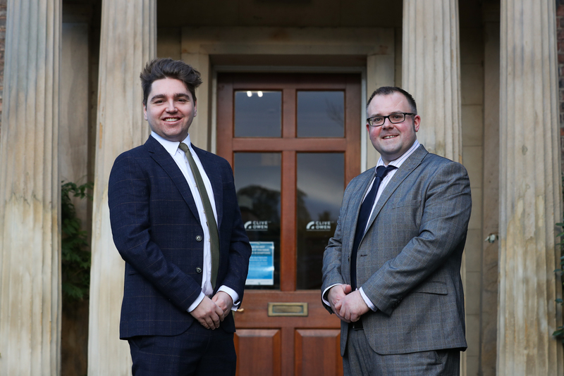 Mike Boynton (left) with Lee Watson, tax partner at Clive Owen LLP