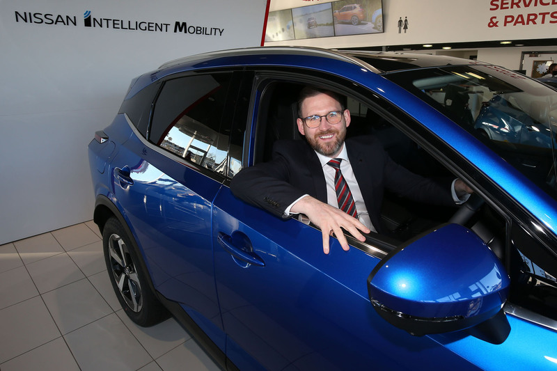 Barry Lindsay, General Manager at Macklin Motors Glasgow South Nissan