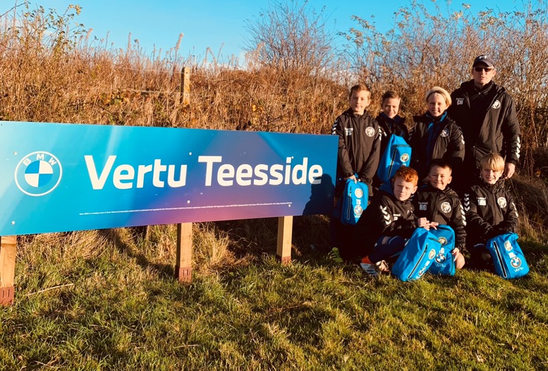 Vertu Teesside has sponsored the youth team