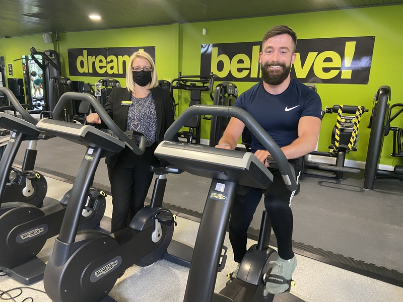 CEREBRAL PALSY NOT BARRIER TO FITNESS FOR SOLIHULL MEMBER JOE 