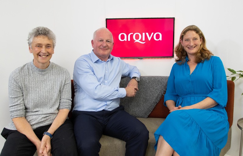 Michelle Cooper, County Durham Community Foundation chief executive (left) with Paul Donovan director of Arqiva and Isabelle Clough, business development manager at Two Ridings Community Foundation
