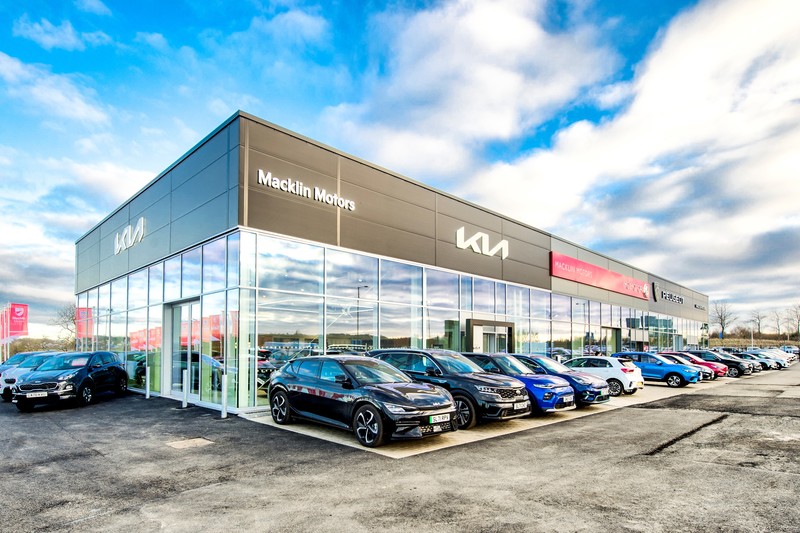 The new Macklin Motors Edinburgh dealership
