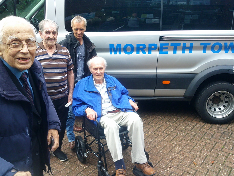 Morpeth town gives care home residents the VIP treatment