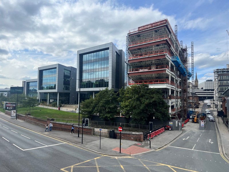 BT Group will occupy Endeavour, the final phase of Sheffield Digital City, built by GMI Construction Group