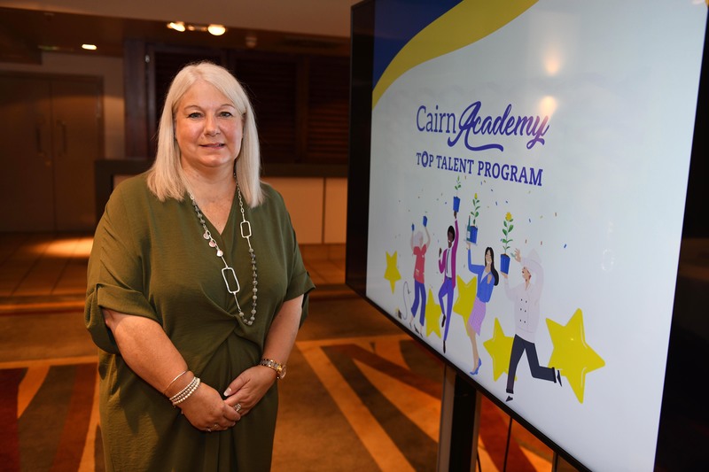 Jean Ward, Learning and Development Manager for Cairn Group