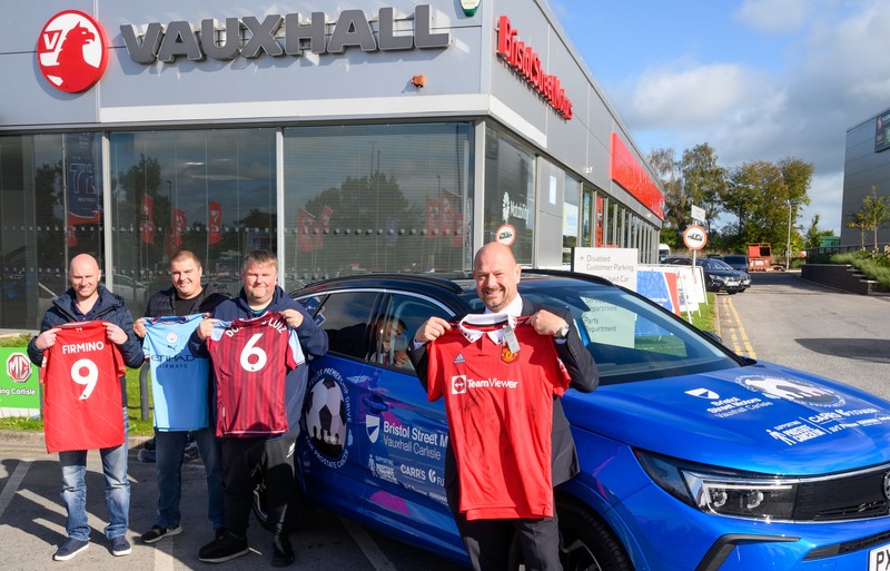 FOOTBALL DADS RAISE £5,000 DURING 72 HOUR MARATHON DRIVE FOR PROSTATE CANCER UK 