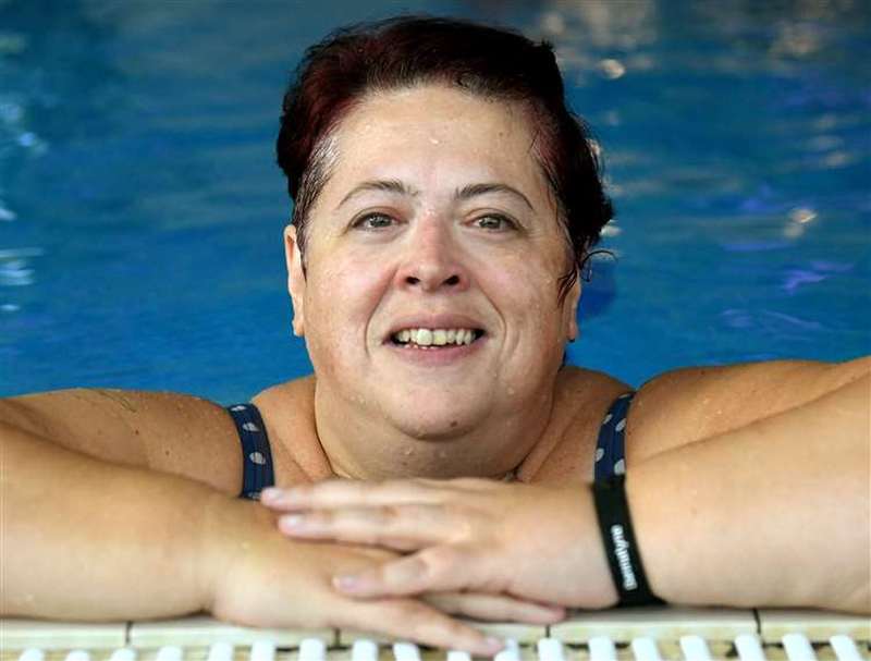 ?Libby, fights back after covid with a fundraising swim to express her gratitude to her charity supporters.