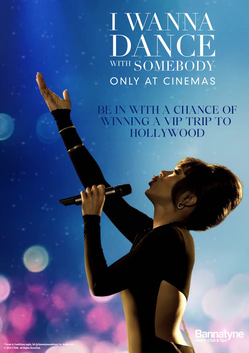 BANNATYNE HEALTH CLUBS UNVEIL HOLLYWOOD TRIP GIVEAWAY IN CELEBRATION OF SONY PICTURES’ I WANNA DANCE WITH SOMEBODY