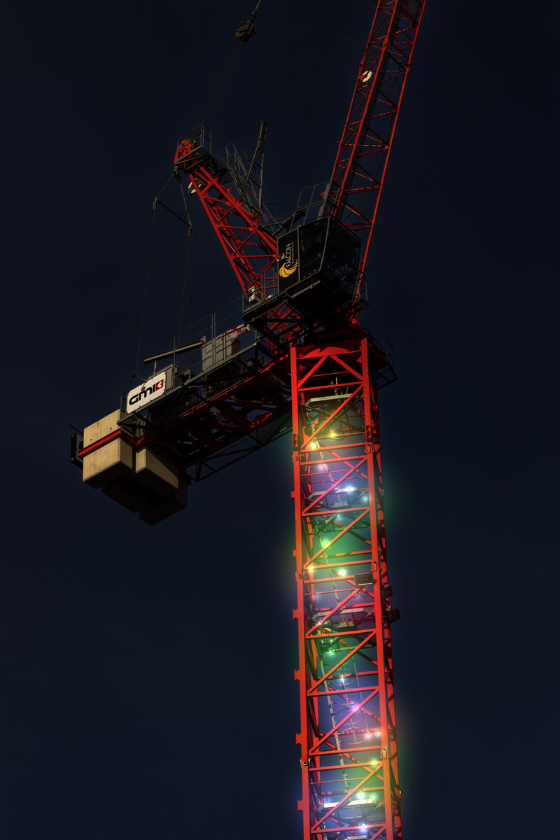GMI lights up the Leeds skyline for Christmas in aid of Yorkshire children’s hospice