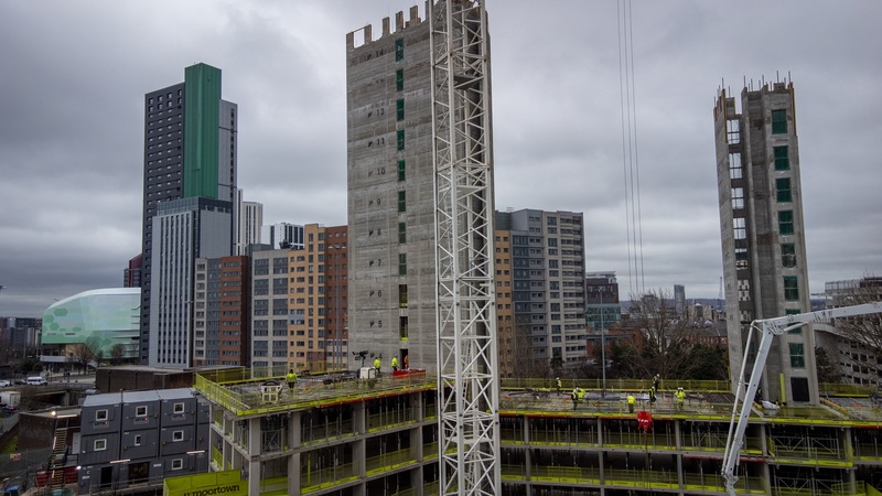  Carlton Hill, the £40m purpose-built student accommodation scheme being built by GMI Construction
