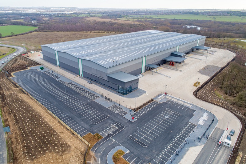 The 260,000 square foot medical distribution centre, built by GMI Construction at Wakefield Hub.