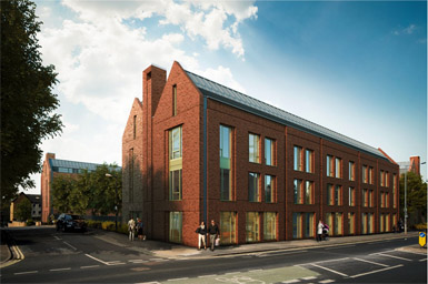 CGI of Rialto House, which will be built by GMI Construction