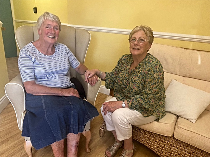 Left to Right: Carers Judy Yeoman and Josie Lee.