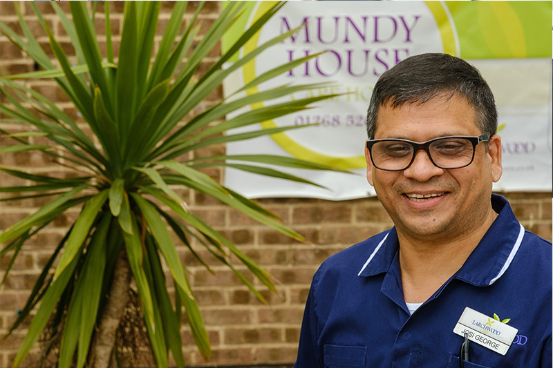 Josi George, Manager of Mundy House