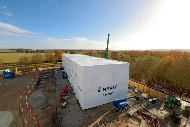 The 52 PODs on site in Oxfordshire