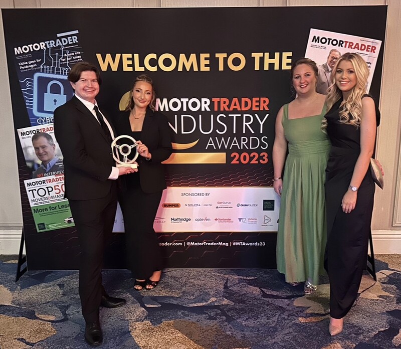 Alex Martin, Social and PR Executive, Meg Pascoe, Social and PR Executive, Sophie Grufferty, Social and PR Manager and Beth Aynsley, Head of Social and PR