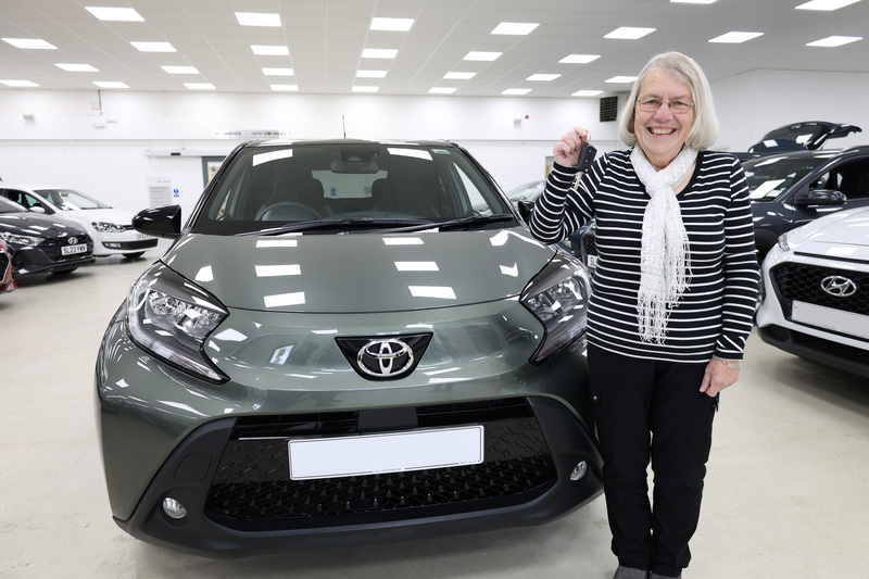 Charity raffle tops £200,000 as Edinburgh winner collects her new car