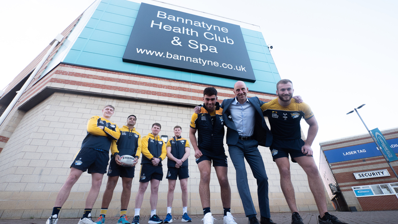Players from the rugby league side will use the club’s extensive gym and spa facilities to maintain their fitness and conditioning, as well as support their post-match recovery.
