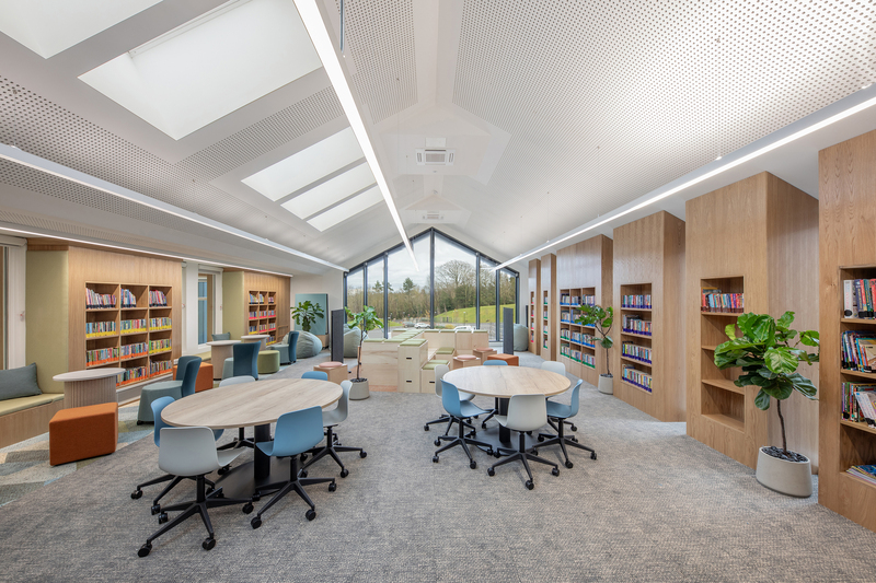 Pupils are set to benefit from a new and modern library 