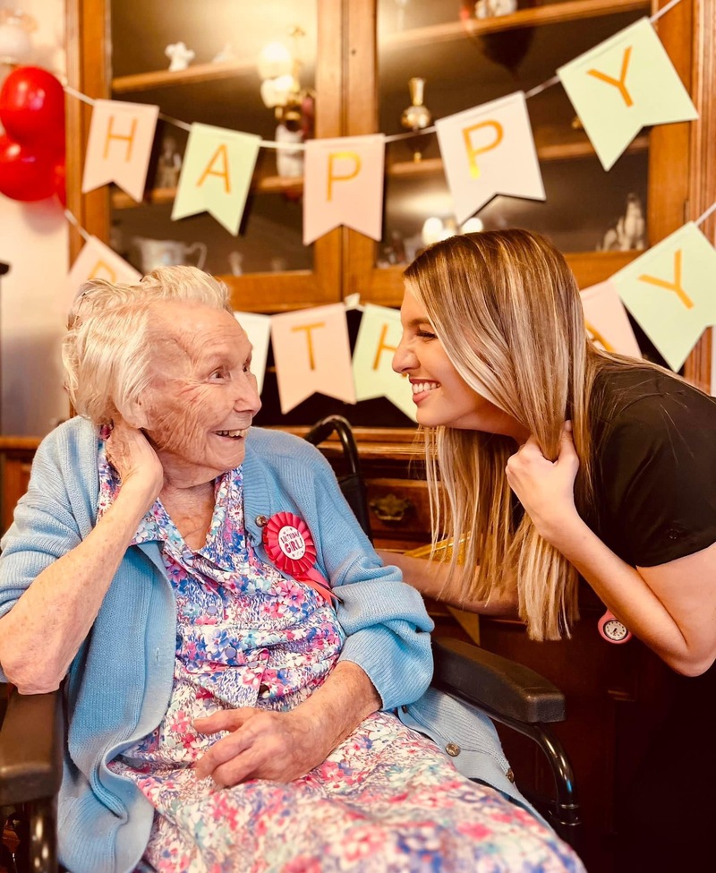 Centenarian celebrates milestone 101st birthday at Reading care home