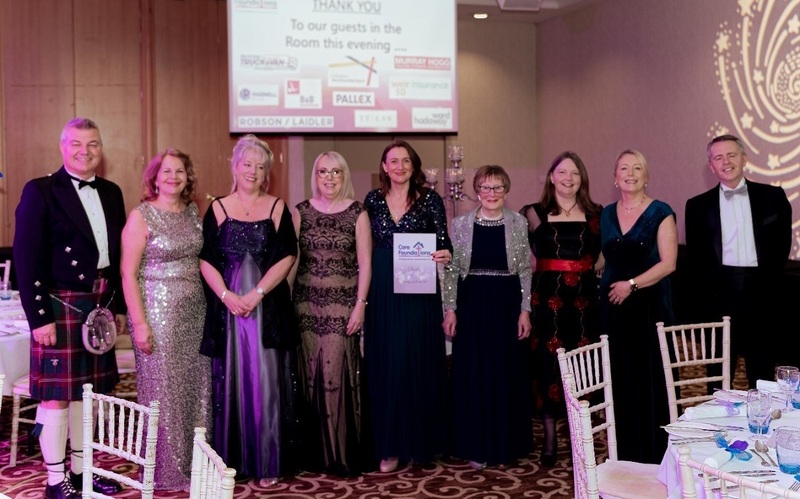 L-R: Core Foundations founder Philip Crawford, trustee Ruth Foreman, chair of trustees Caroline Crawford, empowerment worker Nicki Diamond and friendship and support volunteers, Kelly Smith, Kathleen Smith, Karen Hall and Wendy Mabin with fundraising volu