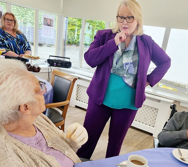 ?MSP JOINS FEMALE CARE HOME RESIDENTS FOR INTERNATIONAL WOMEN’S DAY