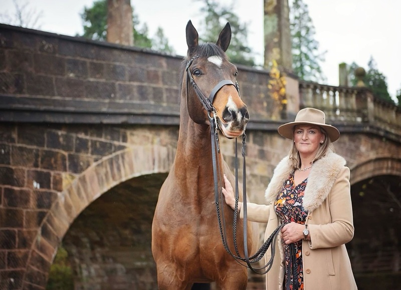 Denise Richardson with her horse 